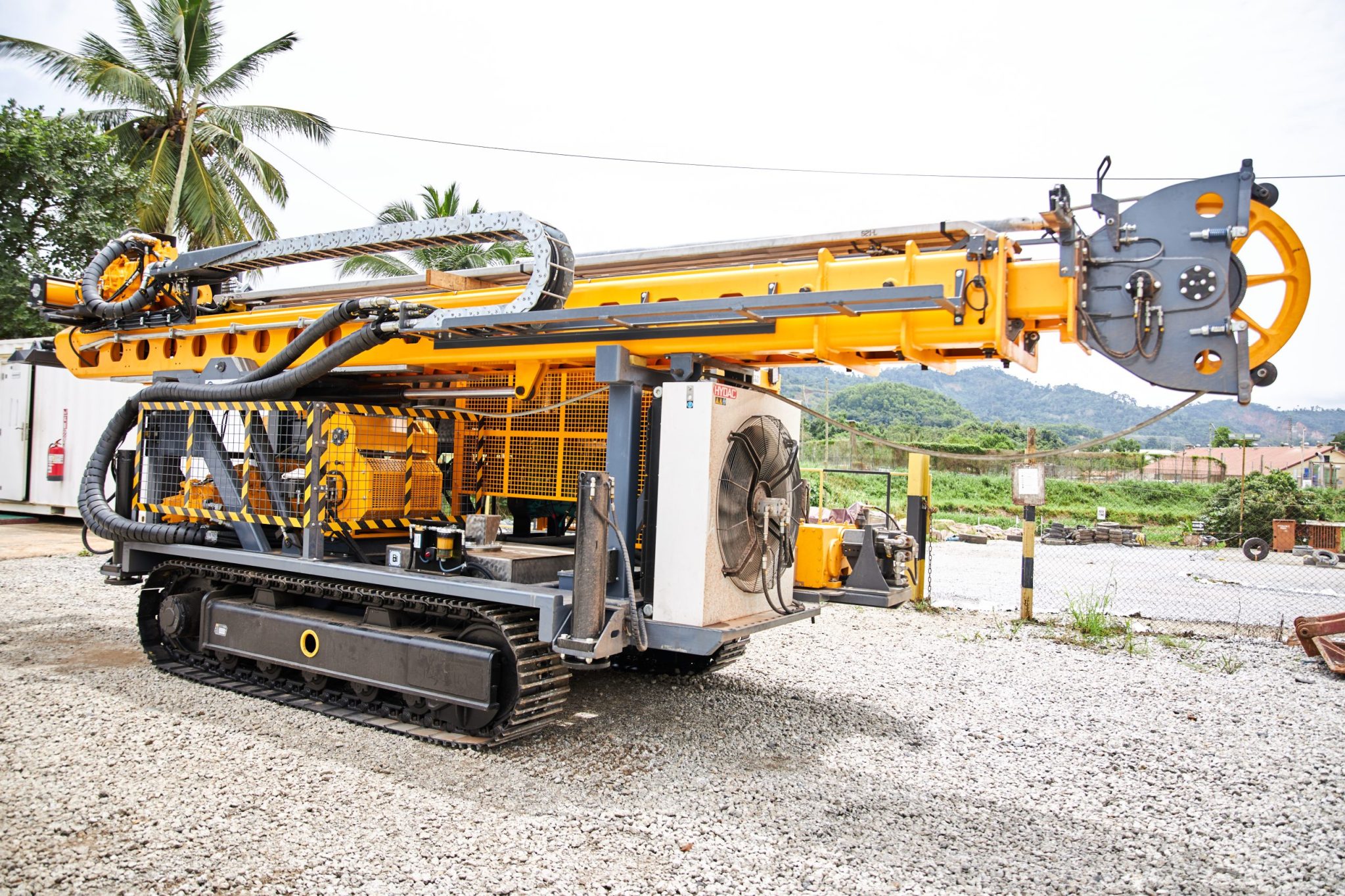 Diamond surface drilling